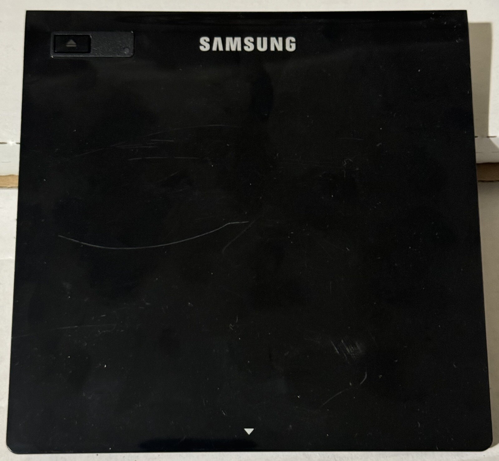 Samsung USB Ultra Slim Portable External DVD Writer Black Model SE-208 W/Cable