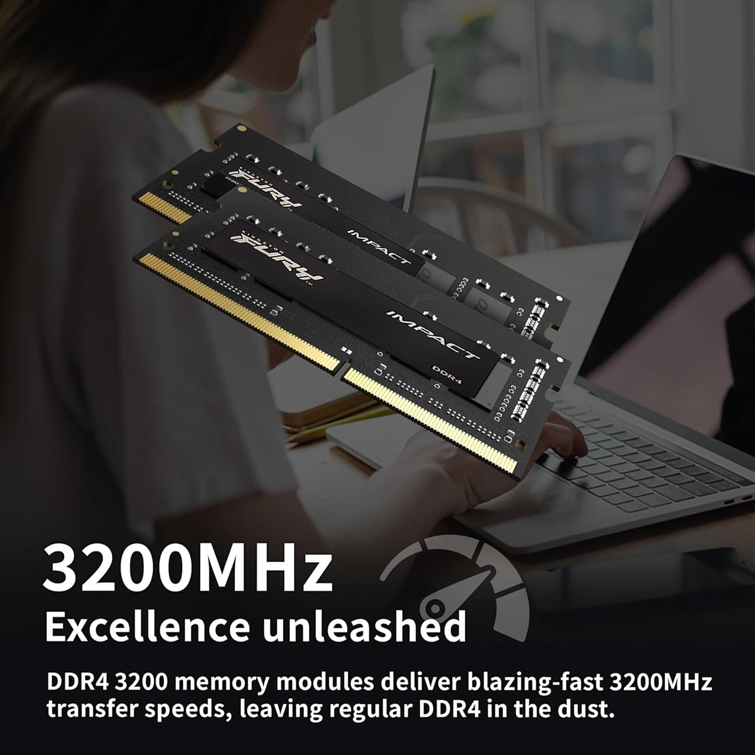 FURY IMPACT DDR4 RAM 8GB 16GB 32GB 64GB 2133 2400 2666 3200 SODIMM Laptop Memory