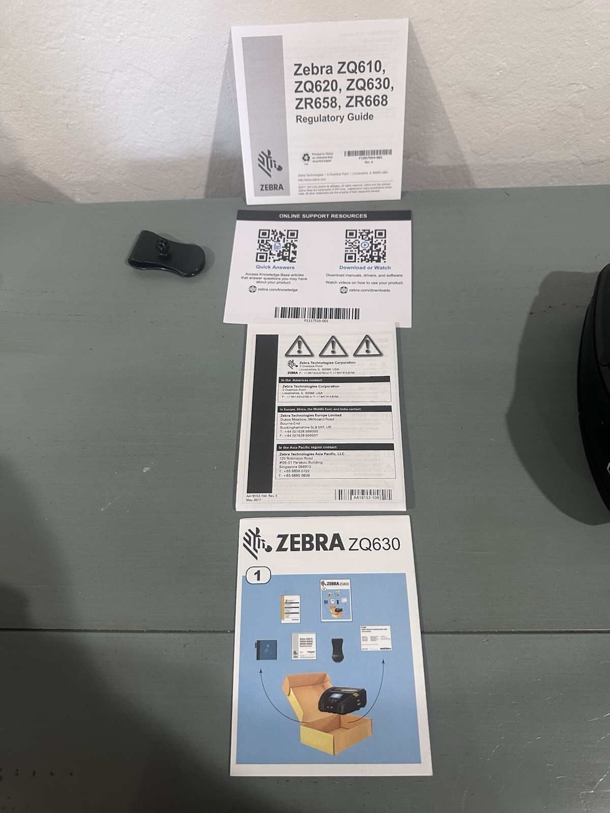 Zebra ZQ630 Direct Thermal Printers, New ZQ63-AUWA000-DZ POS Printer