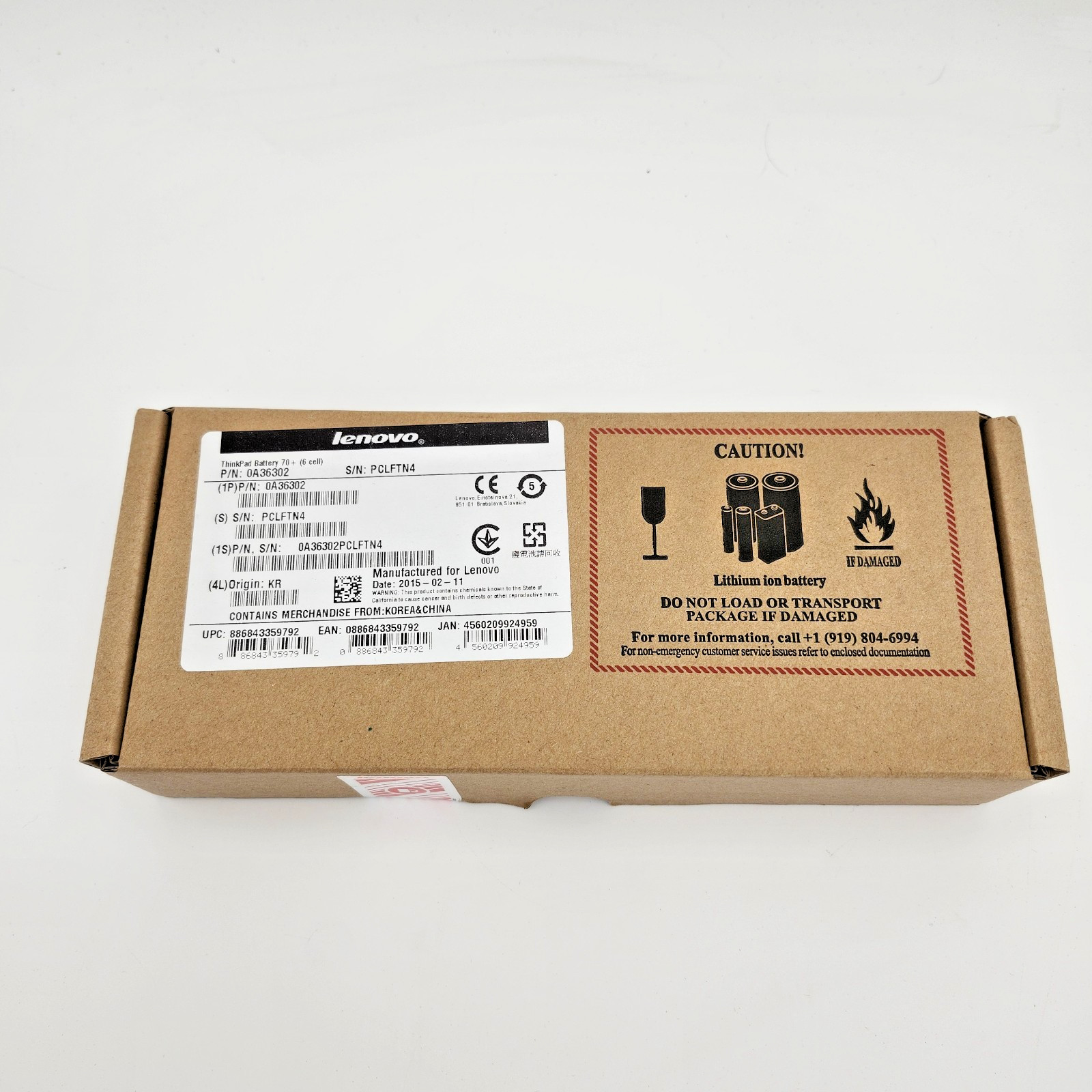 Genuine Lenovo ThinkPad Battery 70+ 6-Cell T410 T420 T430 T510 T520 W530 New