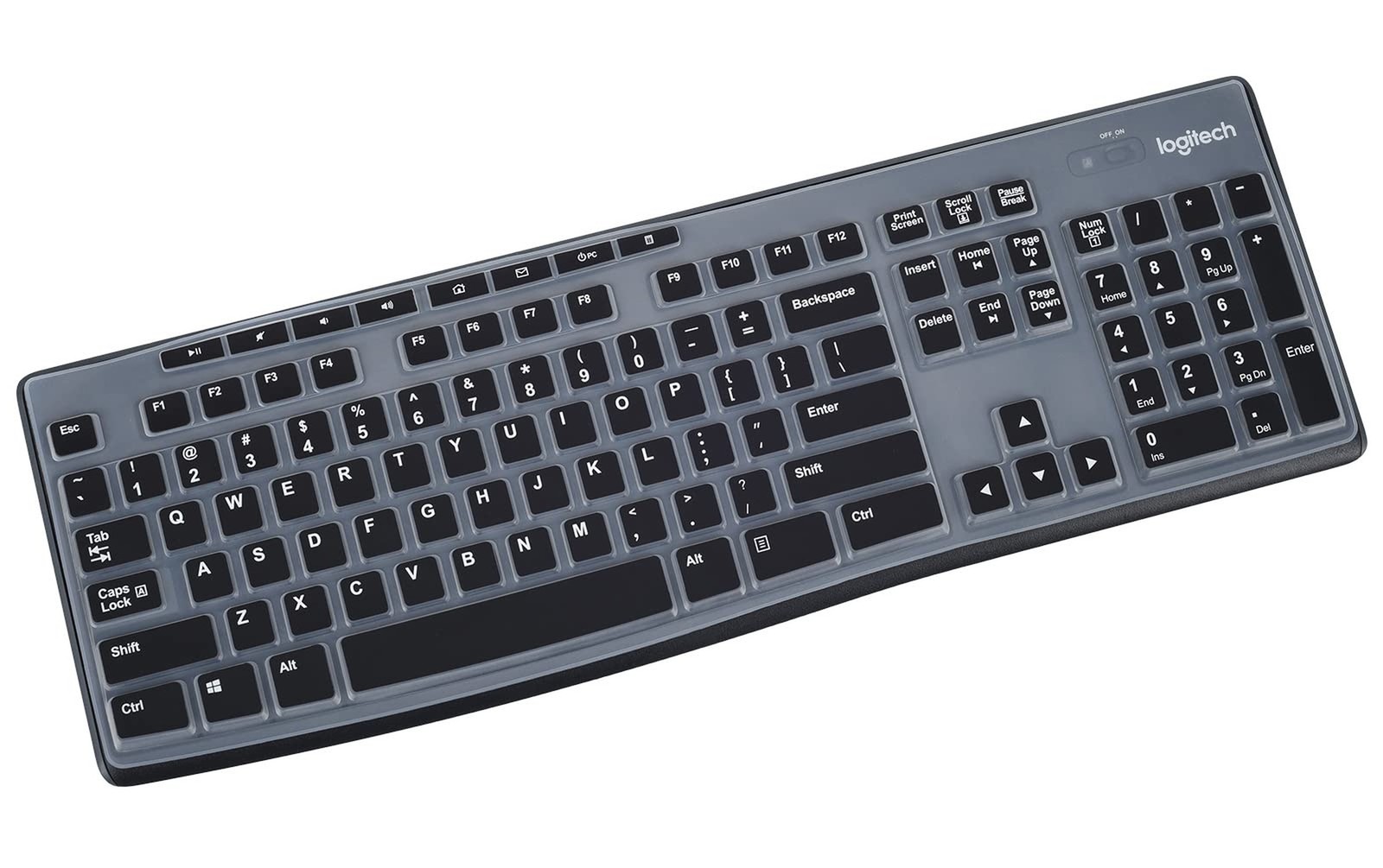 Keyboard Cover for Logitech MK295 MK270 K270 Keyboard, Logitech MK370 MK270 K…