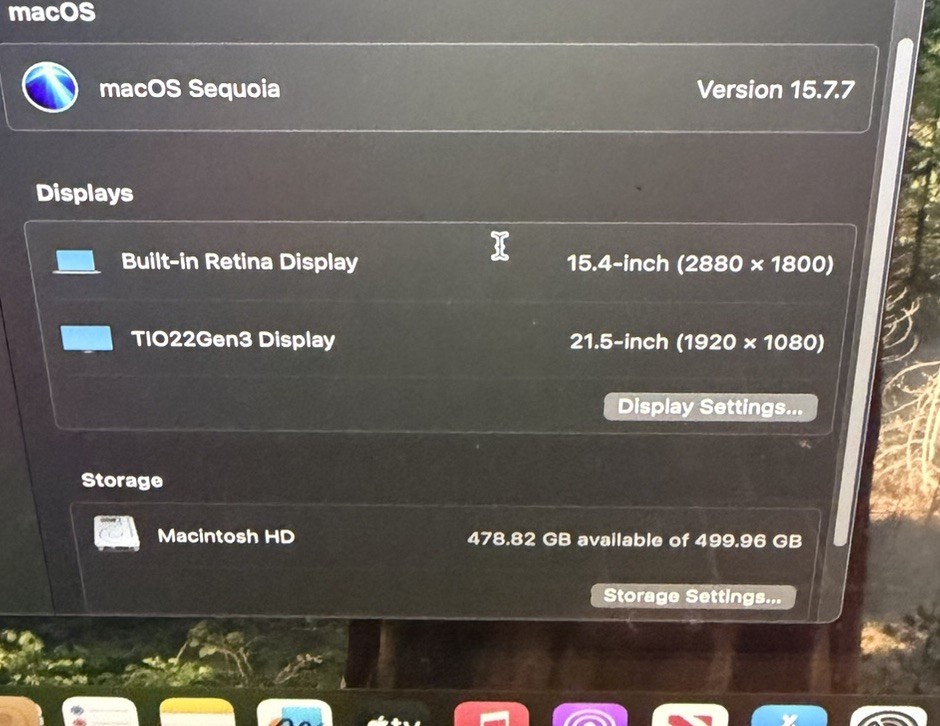 Apple MacBook Pro 2019 15.4″ i7 2.6GHz 32GB RAM 500GB SSD Touch Bar Silver