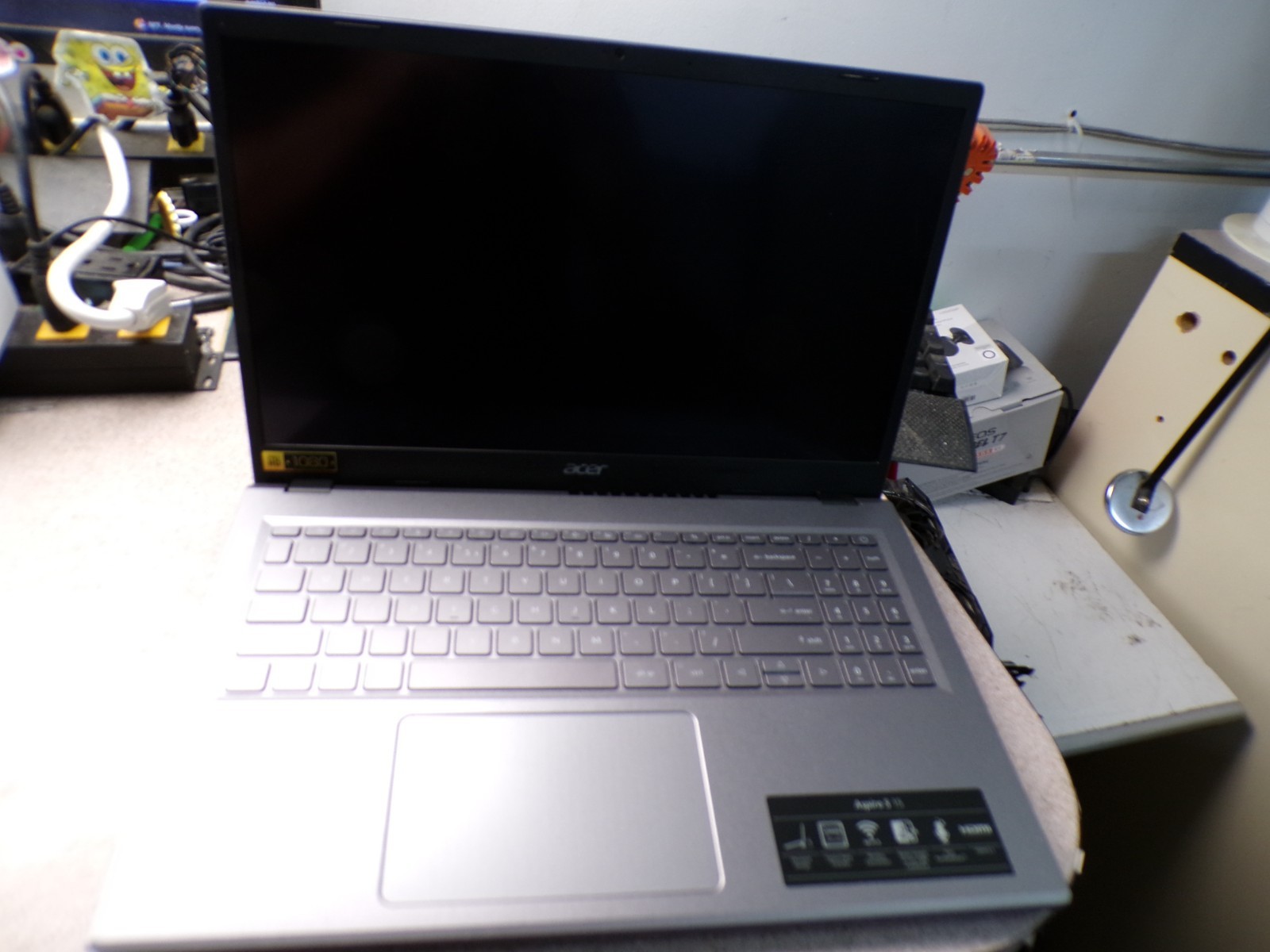 Acer Aspire A515-58PT INTEL CORE I7-13620H@1.60GHz 8GB RAM NO DRIVE PARTS 1113