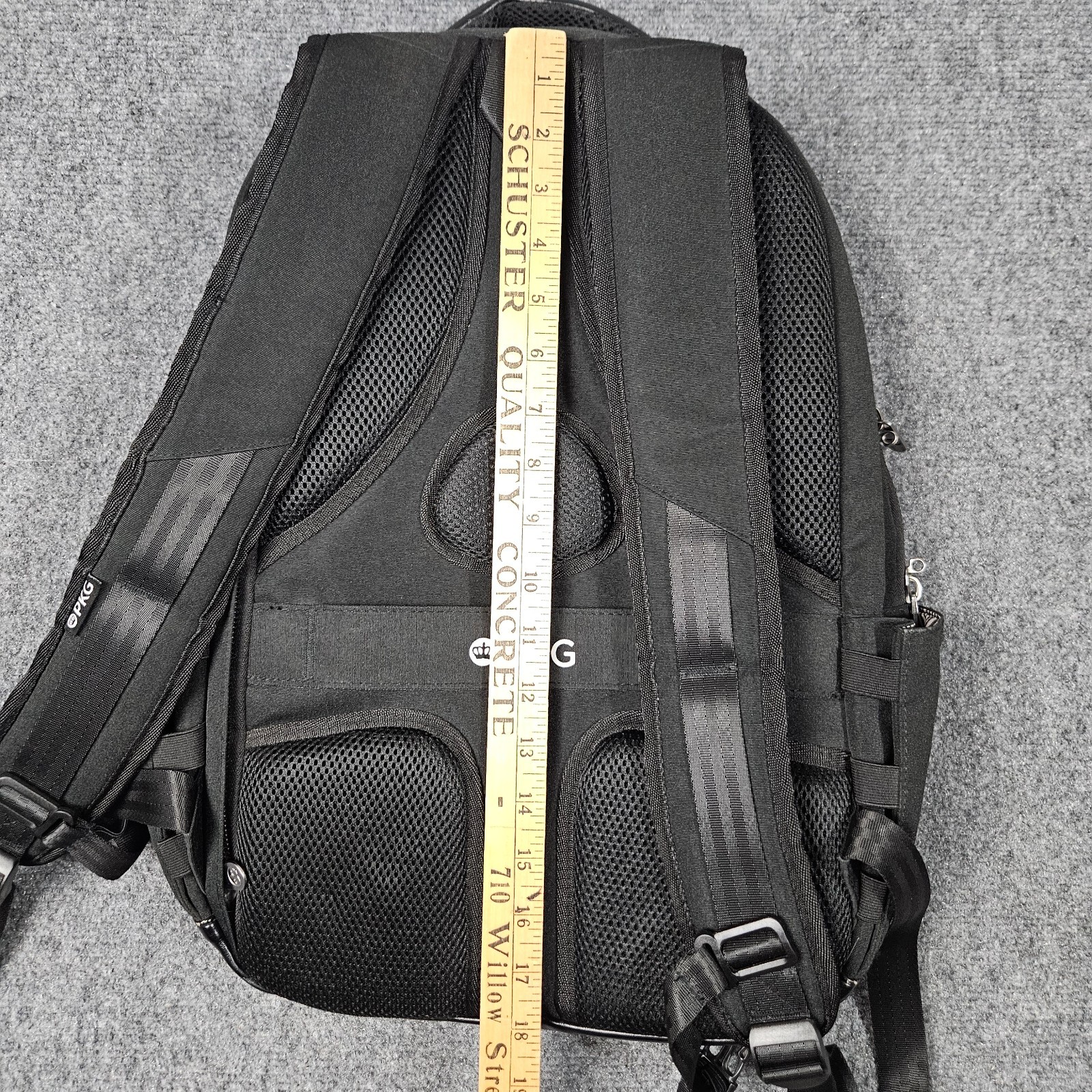 PKG Backpack Laptop Bag Durham Commuter Pockets Padded 16 in Computer Adjustable