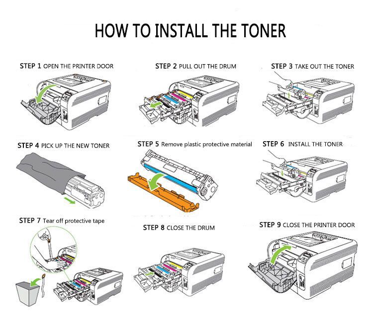 1 PK CLT-K404S Black Toner For Samsung Xpress SL-C430 SL-C430W SL-C480FN C480FW