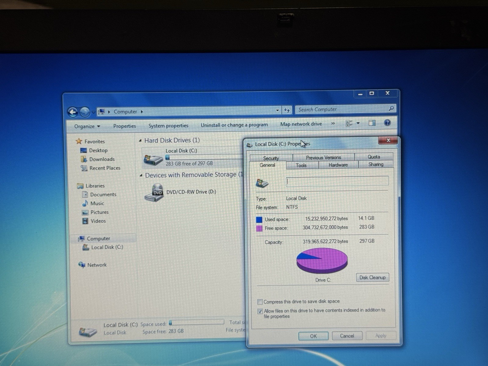 Dell Latitude e6400 14″ Laptop Intel C2D 2.53GHz 4gb RAM 320gb HDD Windows 7