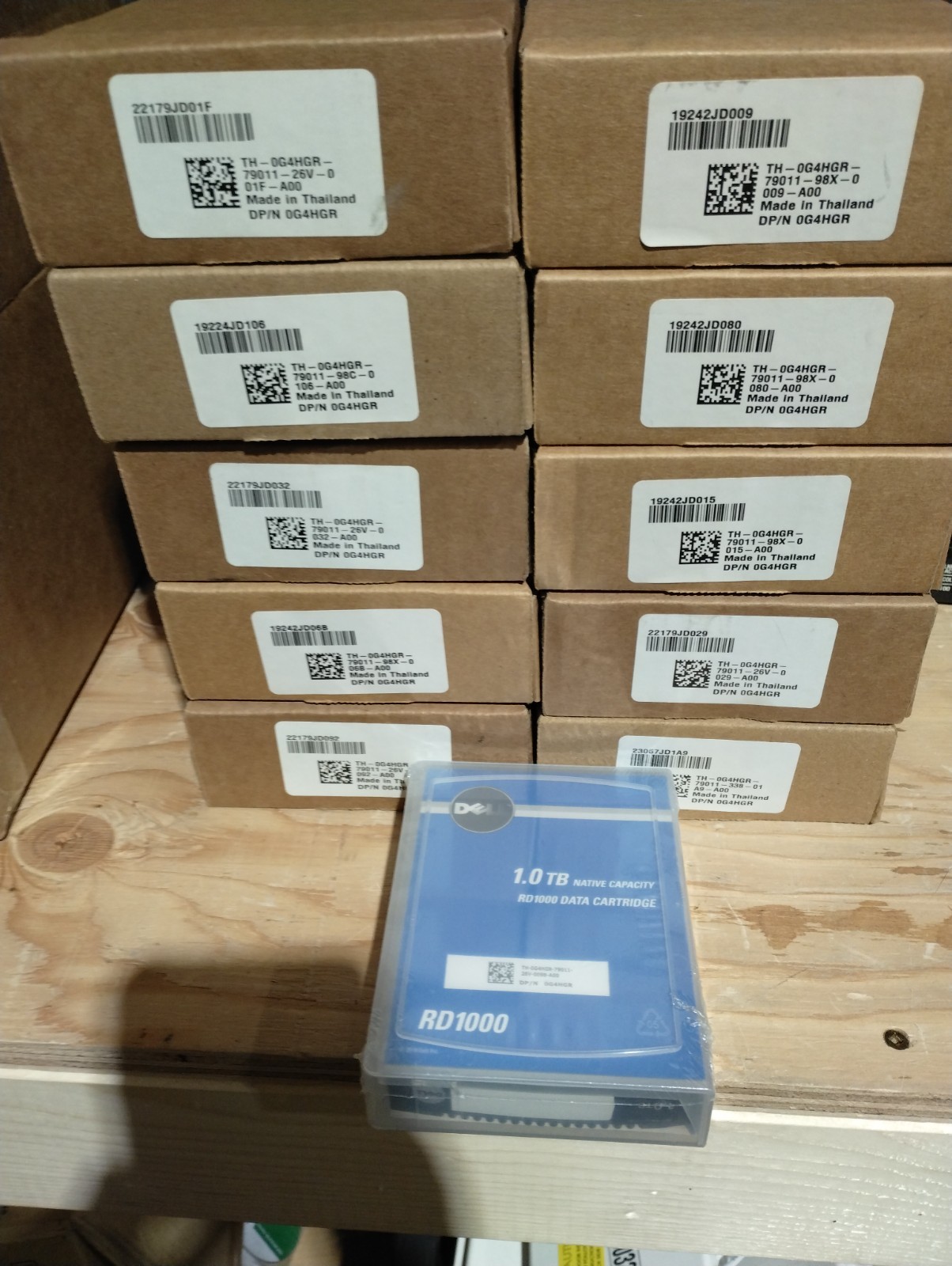 Dell RD1000 1TB Removeable Hard Drive Data Cartridge 0G4HGR NEW