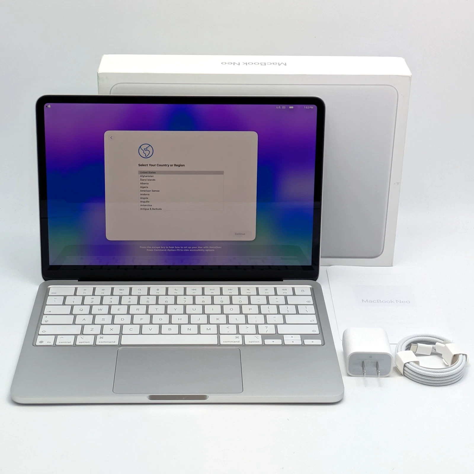 Apple MacBook Neo 2026 13″ 6C A18 Pro 8GB RAM 256GB SSD 5C GPU Silver MHFA4LL/A