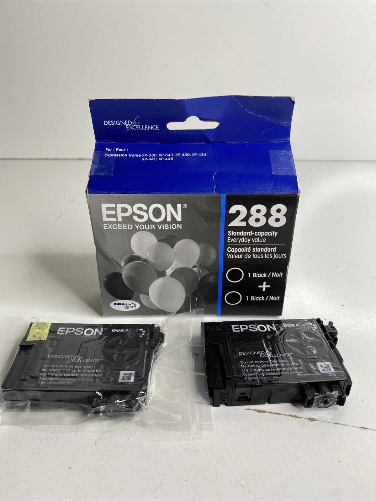 EPSON 288 Black Ink -1 Sealed- 1 Open