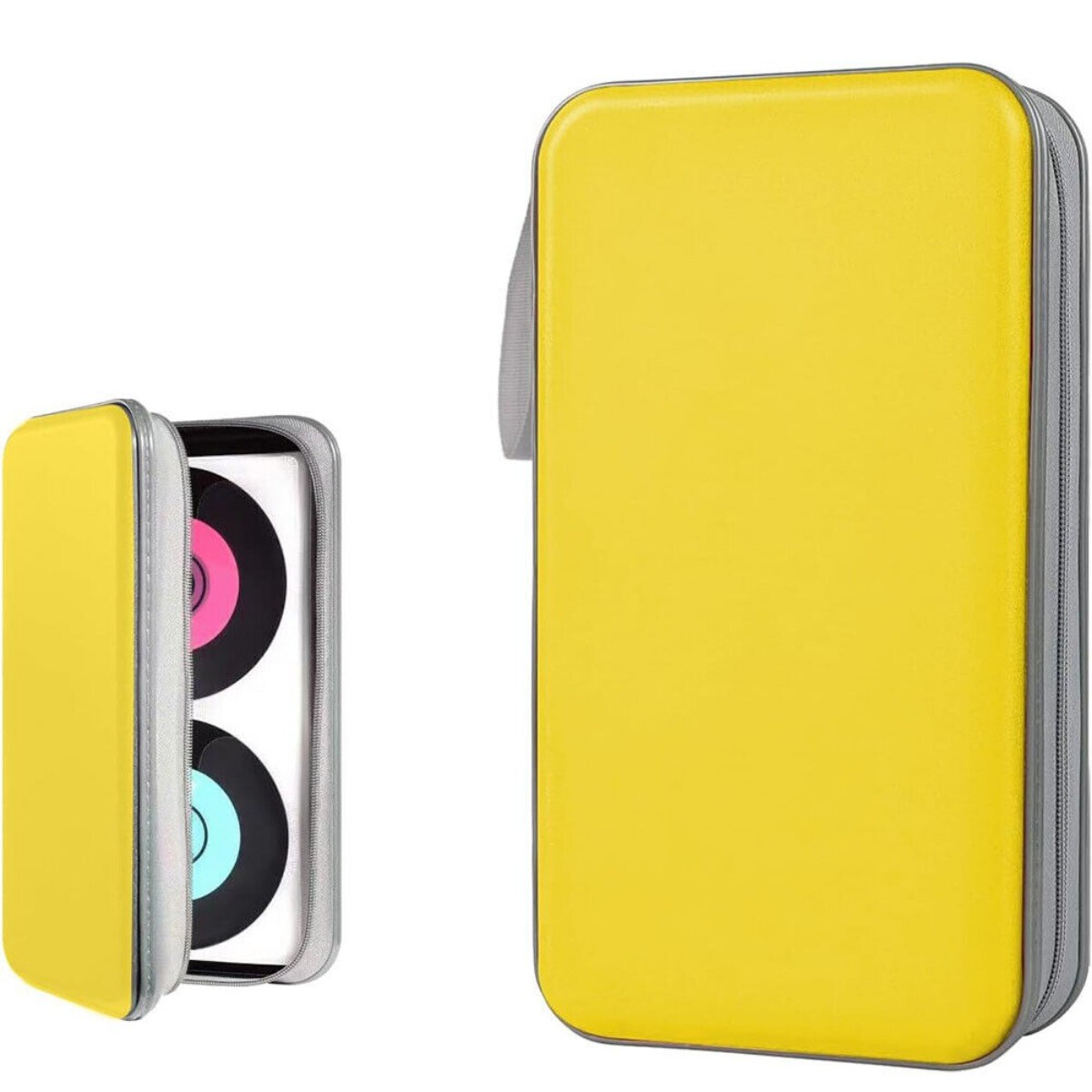 Green 72 Disc CD Case Organizer DVD VCD Carry Portable Holder Storage Bag Album