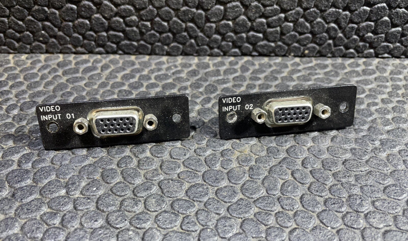 2 PK VGA/SVGA 15 Pin DB15 Female F2F D-SUB 3 Rows Mini Gender Changer W/ Mount