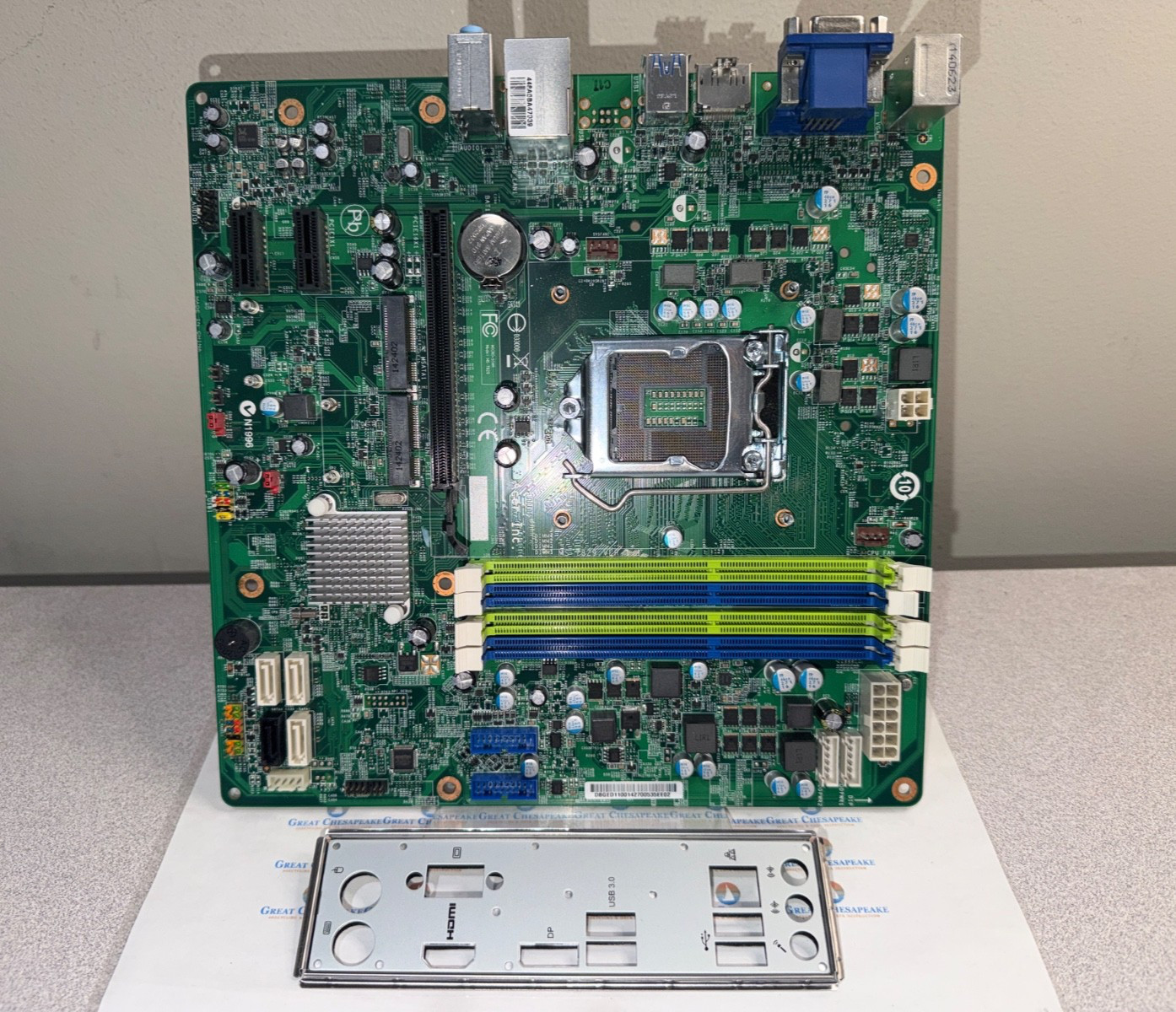 ACER MSI MS-7829 LGA1150 Motherboard Acer DDR3 HDMI VGA USB3 w/Faceplate TESTED!
