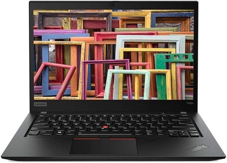 Lenovo Thinkpad T490s 14″ FHD i7-8665U 1.9GHz 16GB RAM 256GB SSD, Black