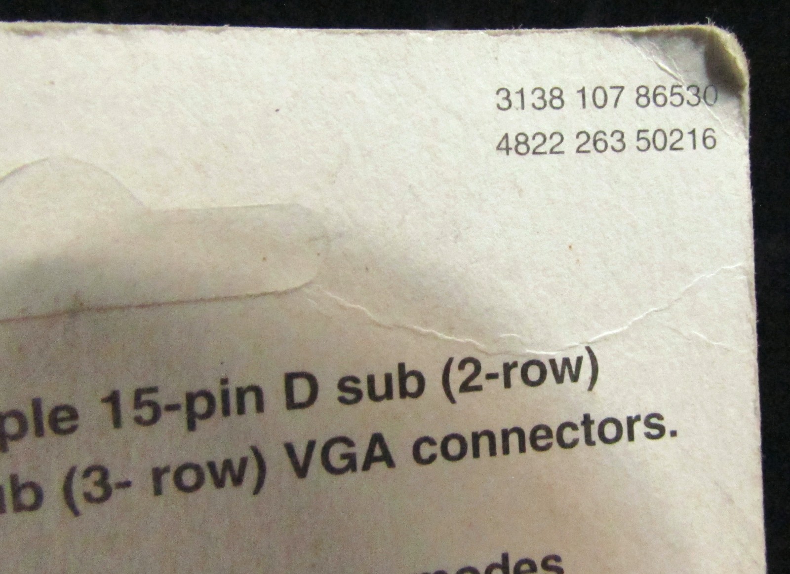 NEW PHILIPS SWITCHABLE ADAPTER for Apple Video Connectors Model 9AVMAC-074I