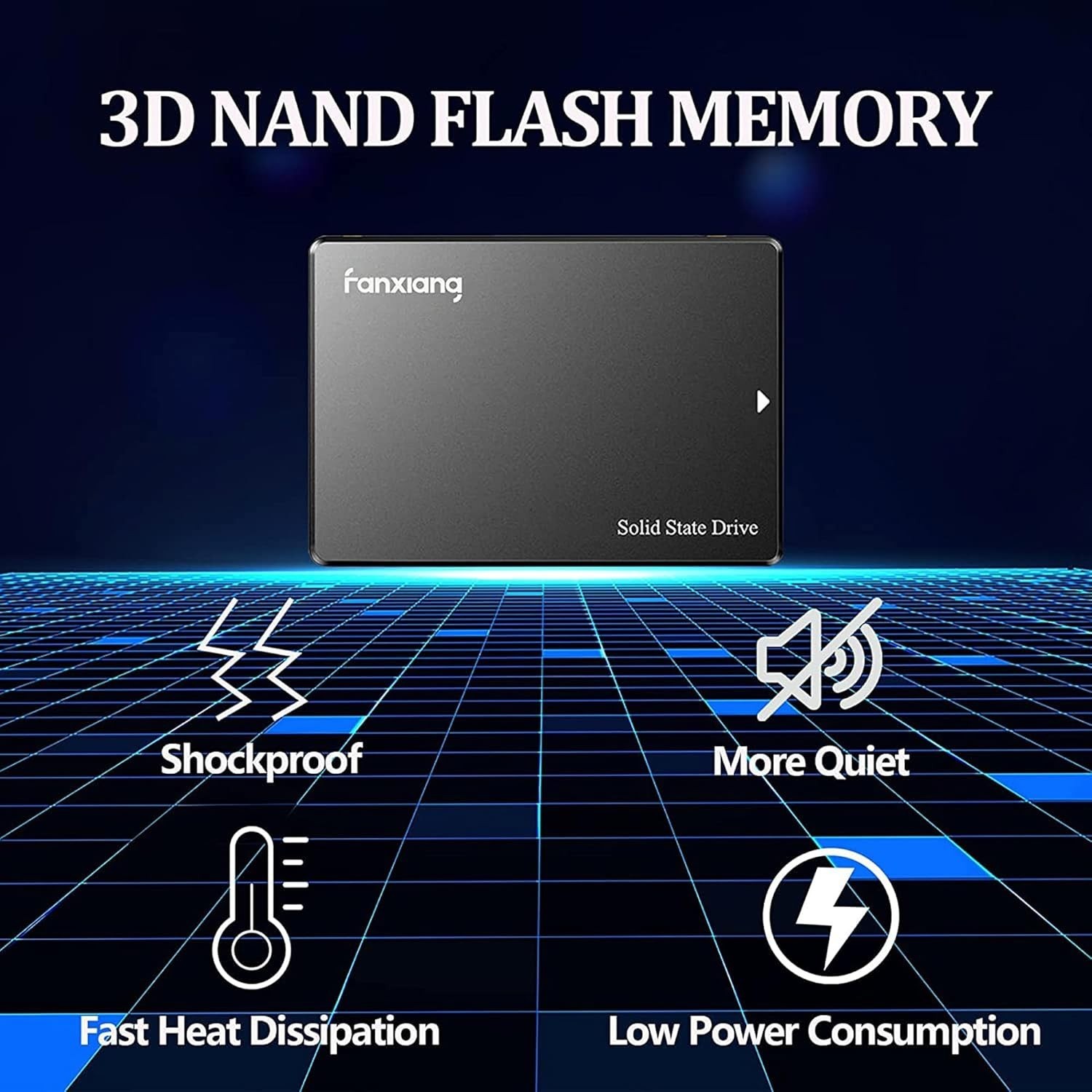 Upgrade to S101 256GB SSD: Blazing Fast SATA III Drive with 520MB/sec Read Speed