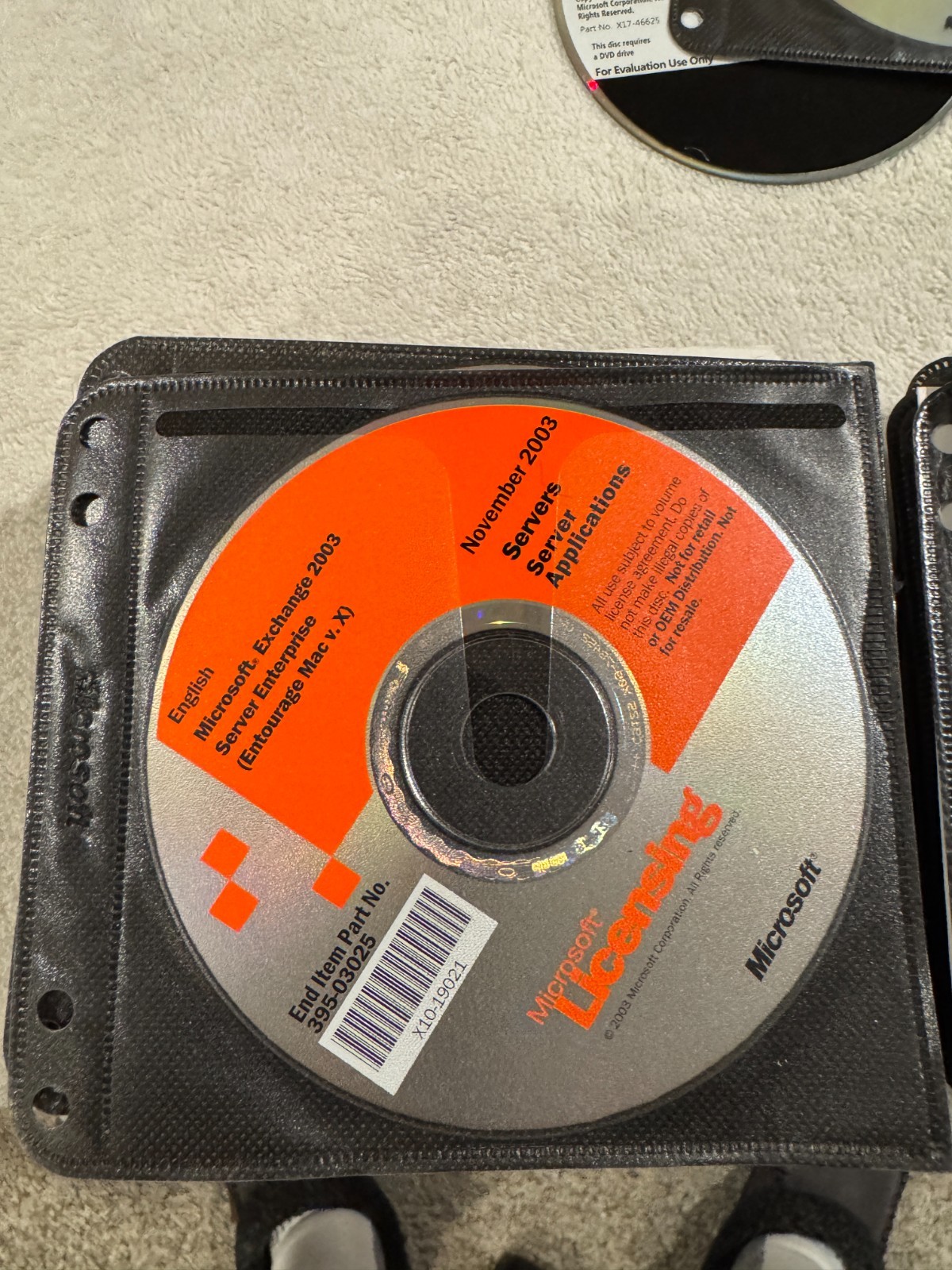 Lot of 67 Microsoft Licensing Servers Server Applications CDs 2003/04/05/07/08/0