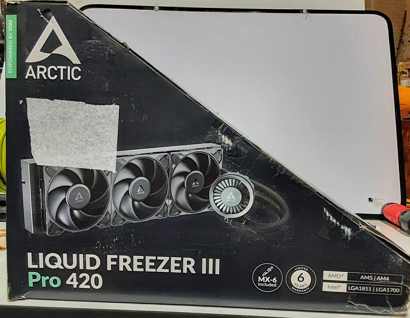ARCTIC Liquid Freezer III Pro 420 black PC Water Cooler AIO Computer Cooling