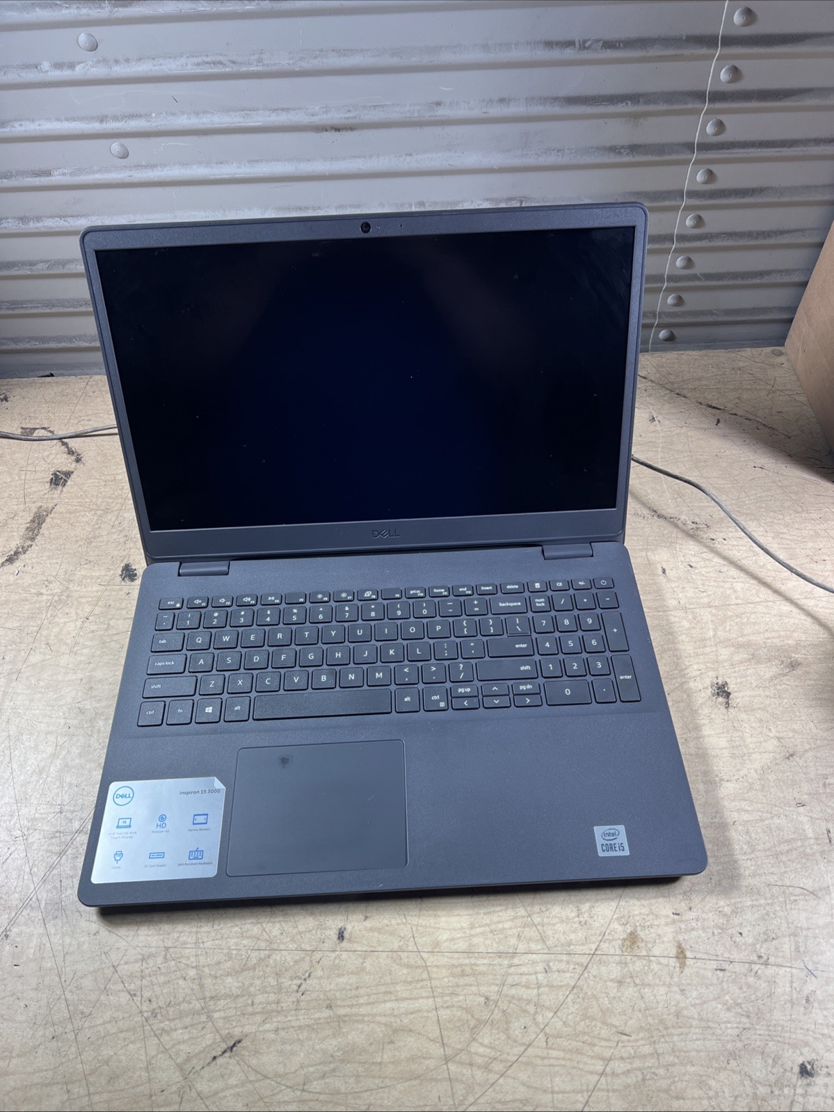 DELL INSPIRION 3501 INTEL CORE I5-1035G1 8GB RAM **NO HD/ NO CADDIE/ NO OS