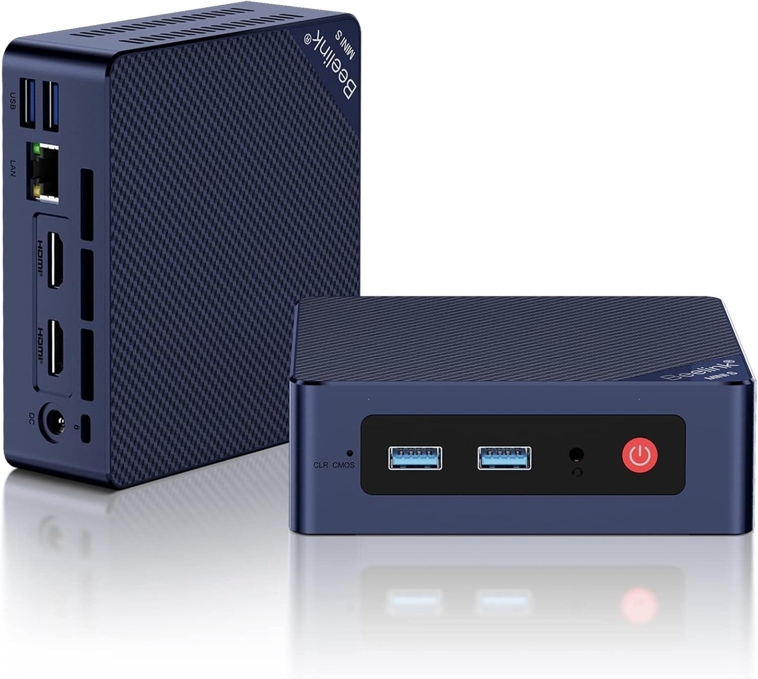 Beelink Mini S13 Mini PC,13th Intel Twin Lake-N150 16GB DDR4 500GB M.2 SSD