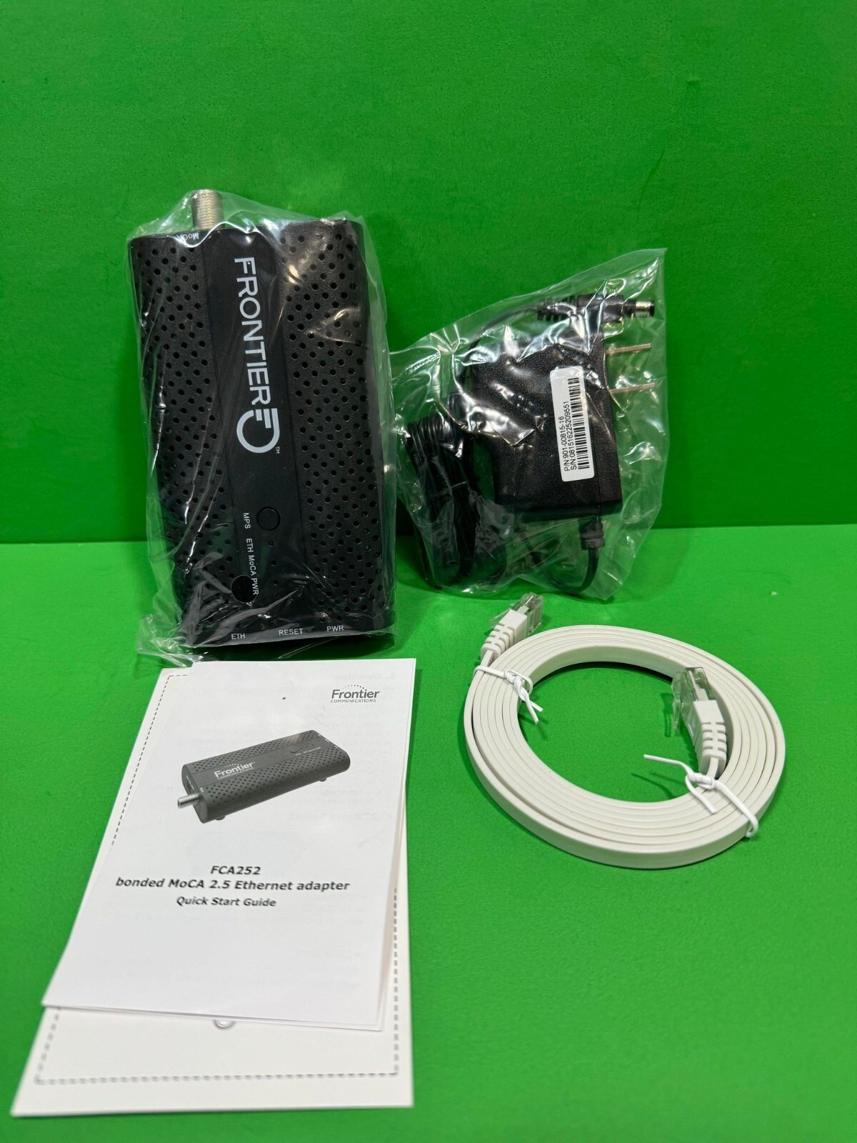 1pack FRONTIER FCA252 MoCa 25 Ethernet Network Adapter BRAND G1N