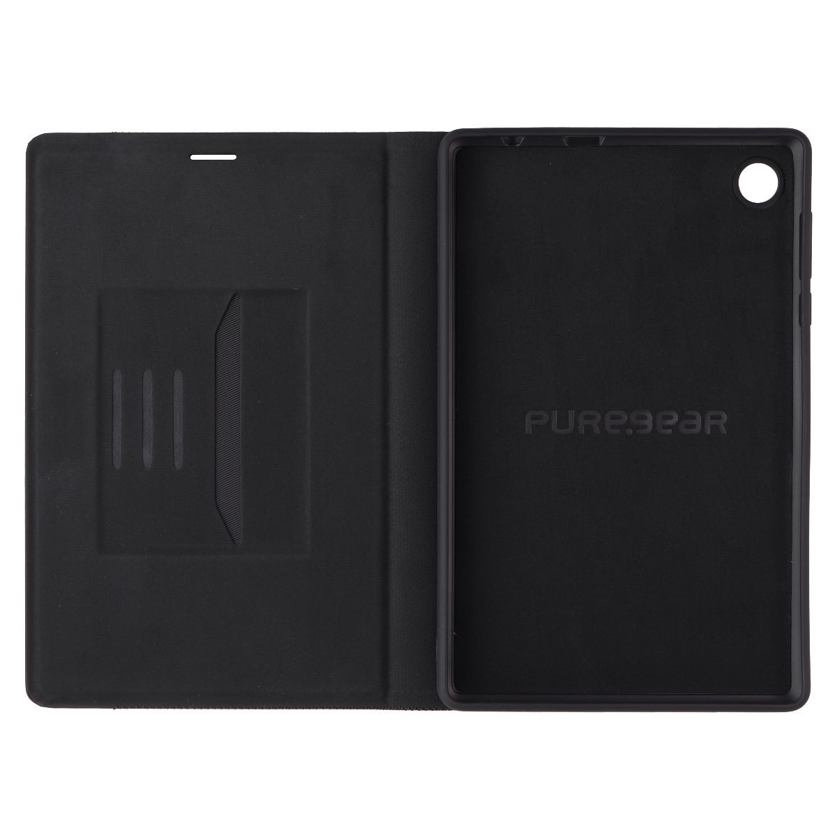 Pure Gear Express Folio Series Case for TCL Tab 8 LE – Black
