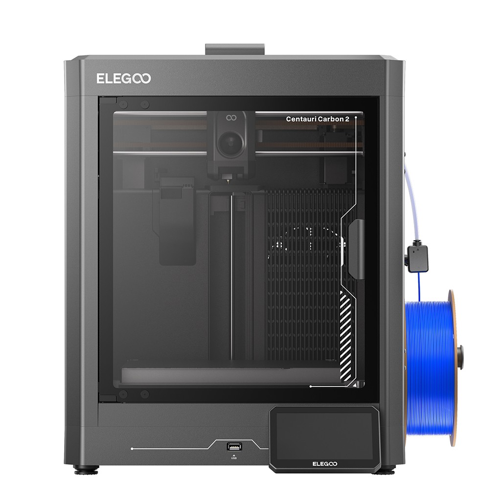 New ELEGOO Centauri Carbon 2 Sound ≤45dB 5″ Capacitive Touchscreen 350 °C Nozzle