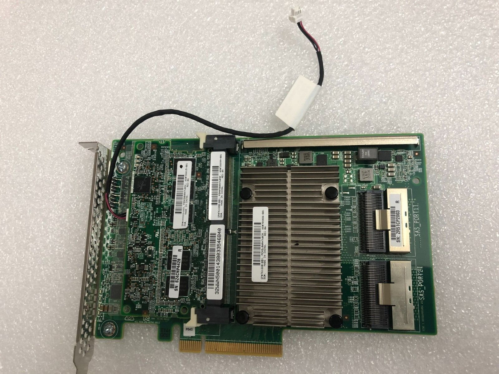 HPE P840 2-PORT SAS 12GB/S 4GB CACHE CONTROLLER 784486-001 761880-001 726815-001