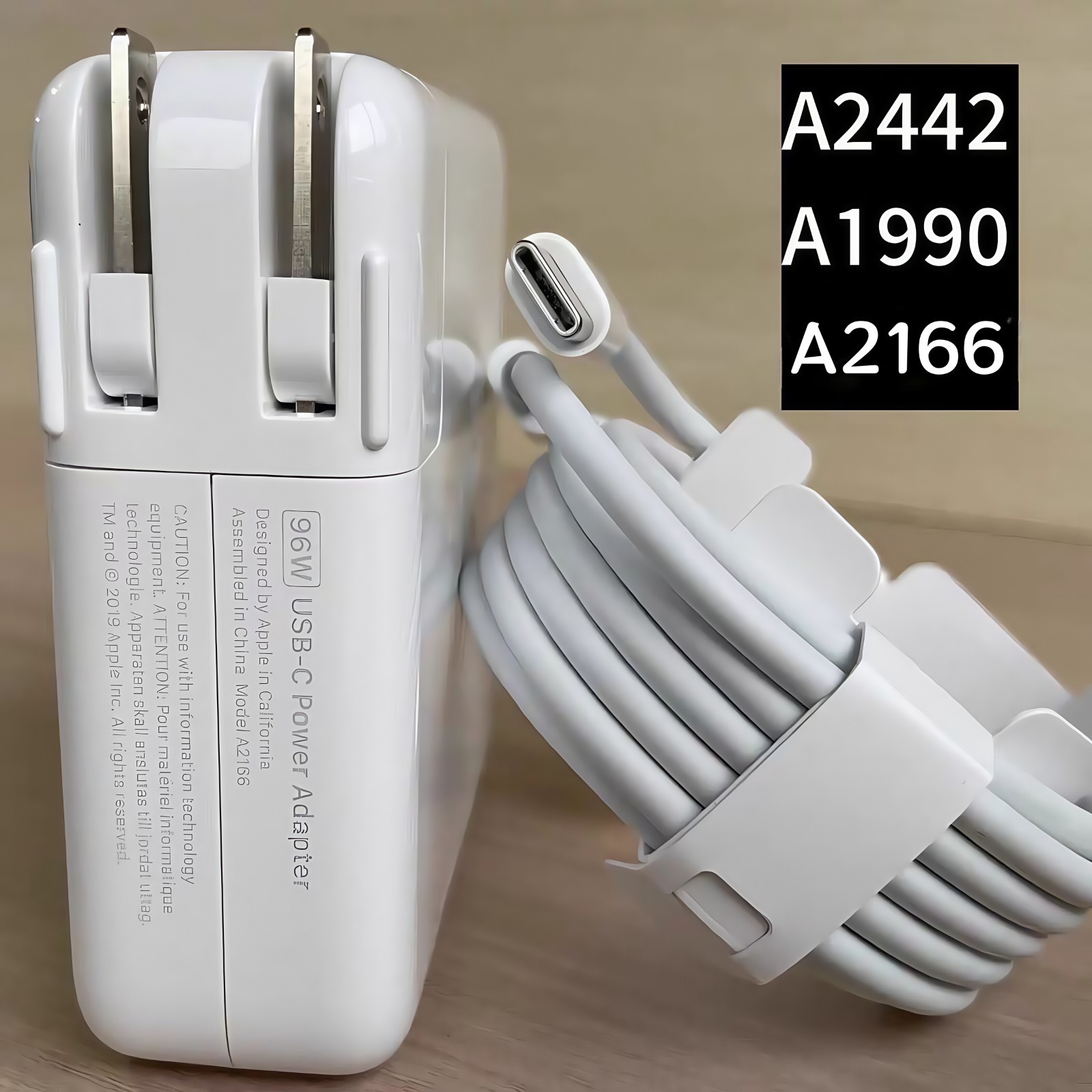 Genuine 96W USB C Charger For Apple MacBook Pro 14 15″ 16″ A2141 A2166 2019-2022