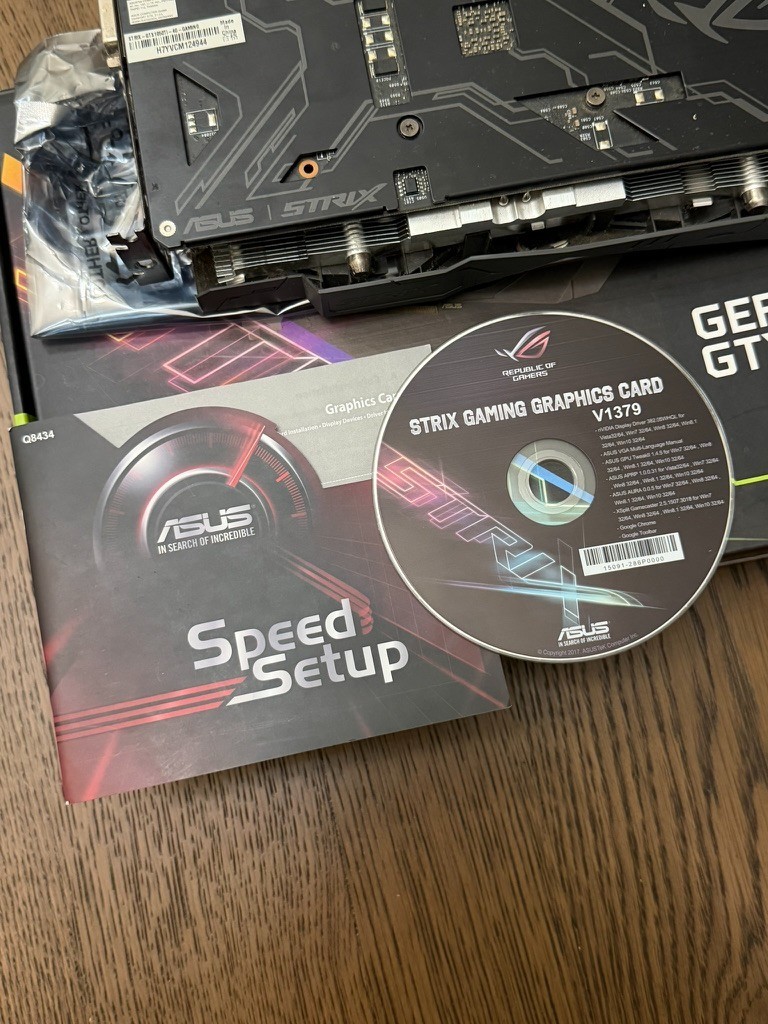 NVIDIA GeForce GTX 1050 Ti ASUS ROG Strix | GDDR5 128Bit | 4GB VRAM