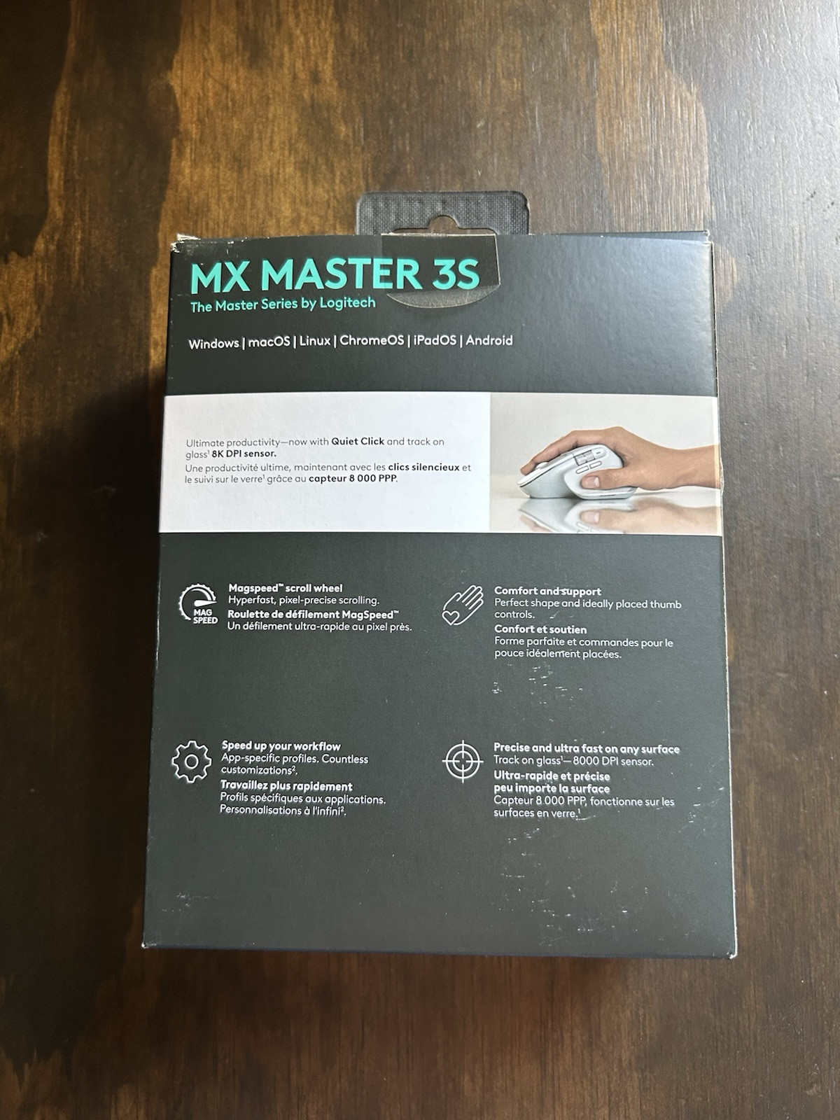Logitech MX Master 3S Wireless Mouse – Black