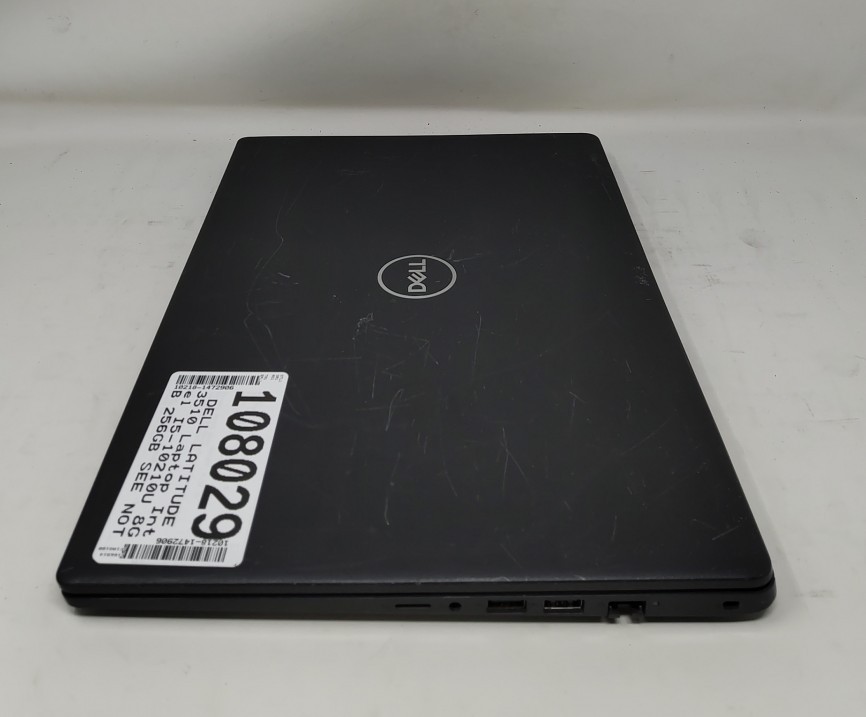 DELL LATITUDE 3510 Laptop Intel I5-10210U 8GB 256GB SEE NOTES