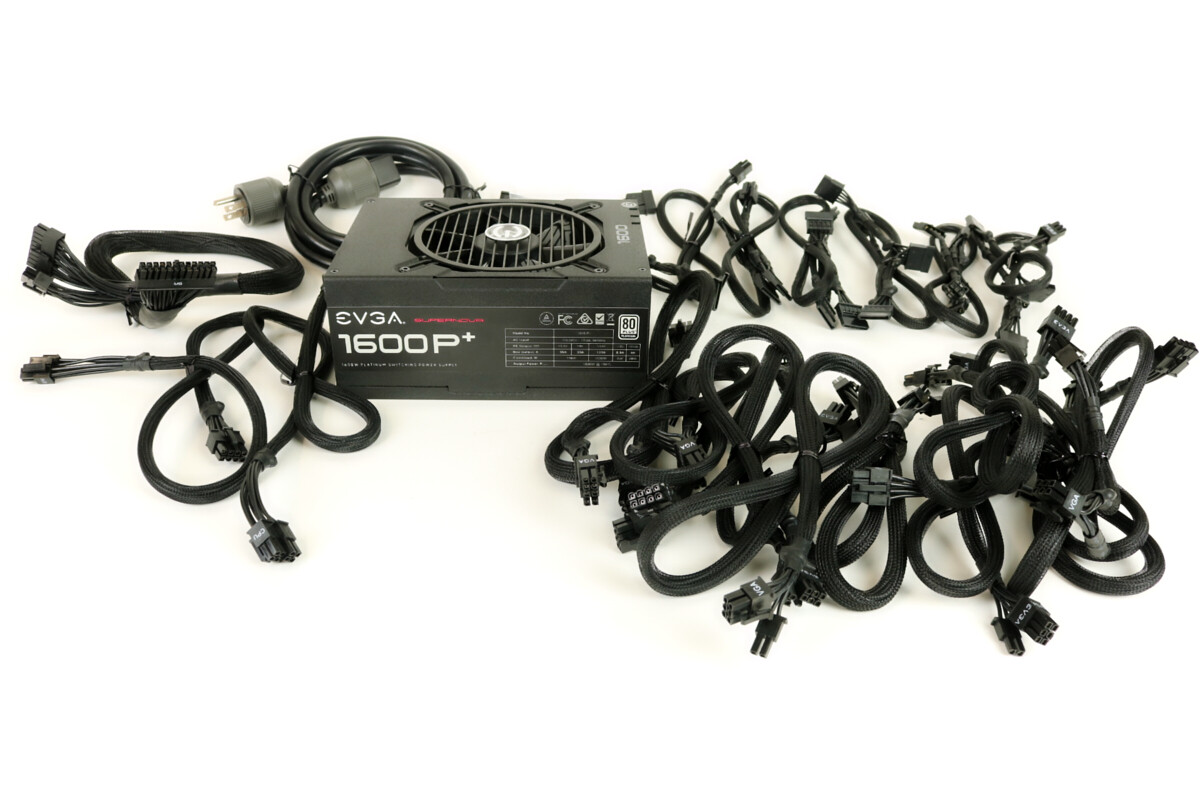 EVGA SuperNOVA 1600 P+ 1600W Platinum PSU w/All Cables | 1yr Warranty, Fast S…