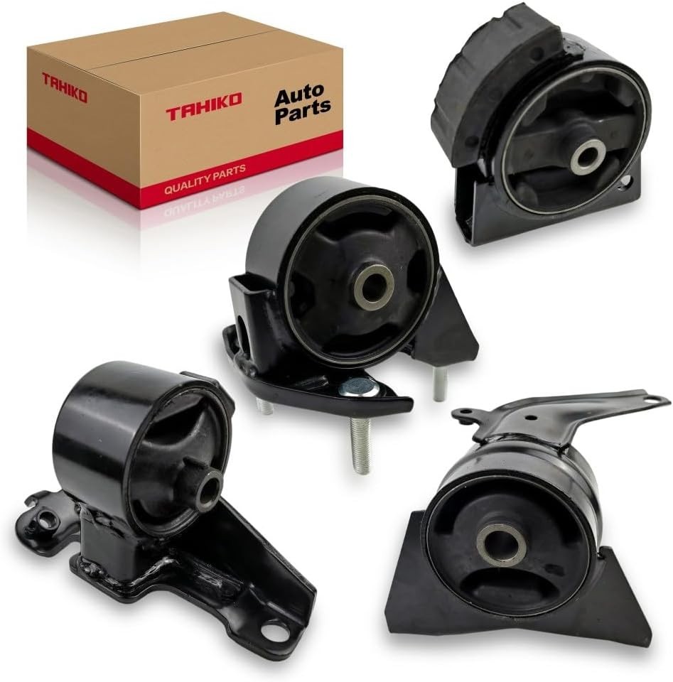 4PCS Engine Motor & Trans Mount Set Compatible with Toyota Corolla 1.6L / Geo…