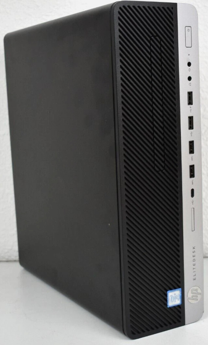 HP EliteDesk 800 G3 SFF i5-7500 8GB 128GB SSD Win 11 Pro WiFi Desktop PC