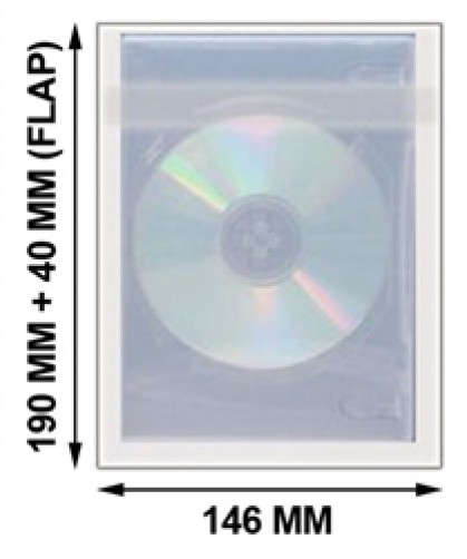 1000 OPP Plastic Wrap Bag for Slim DVD Case 7mm ** 1-3 DAY