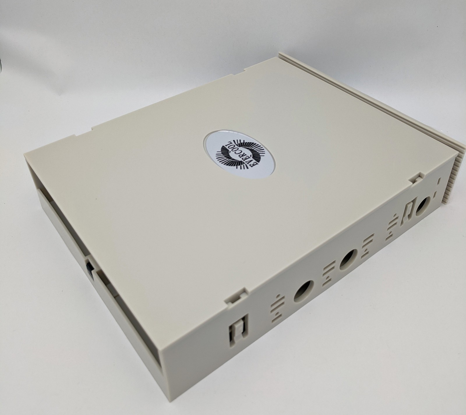 NEW Beige Computer 5.25″ Drive Bay Storage Drawer Box Tray for DVD/Blu-Ray disc