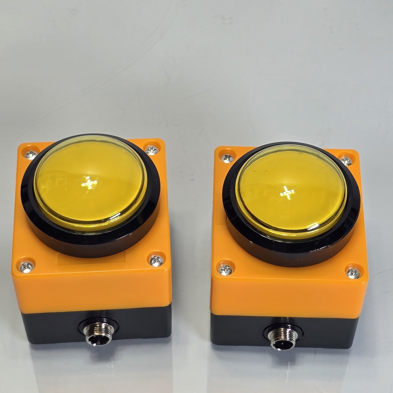 Programmable USB Macro Button Big Yellow Dome Switch Custom Shortcut Key PC Mac