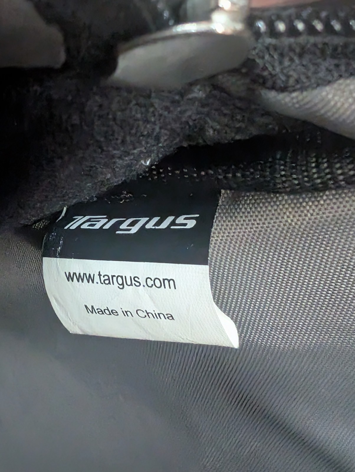 Targus Black Laptop Briefcase Messenger Bag Padded Shoulder Strap Work Travel