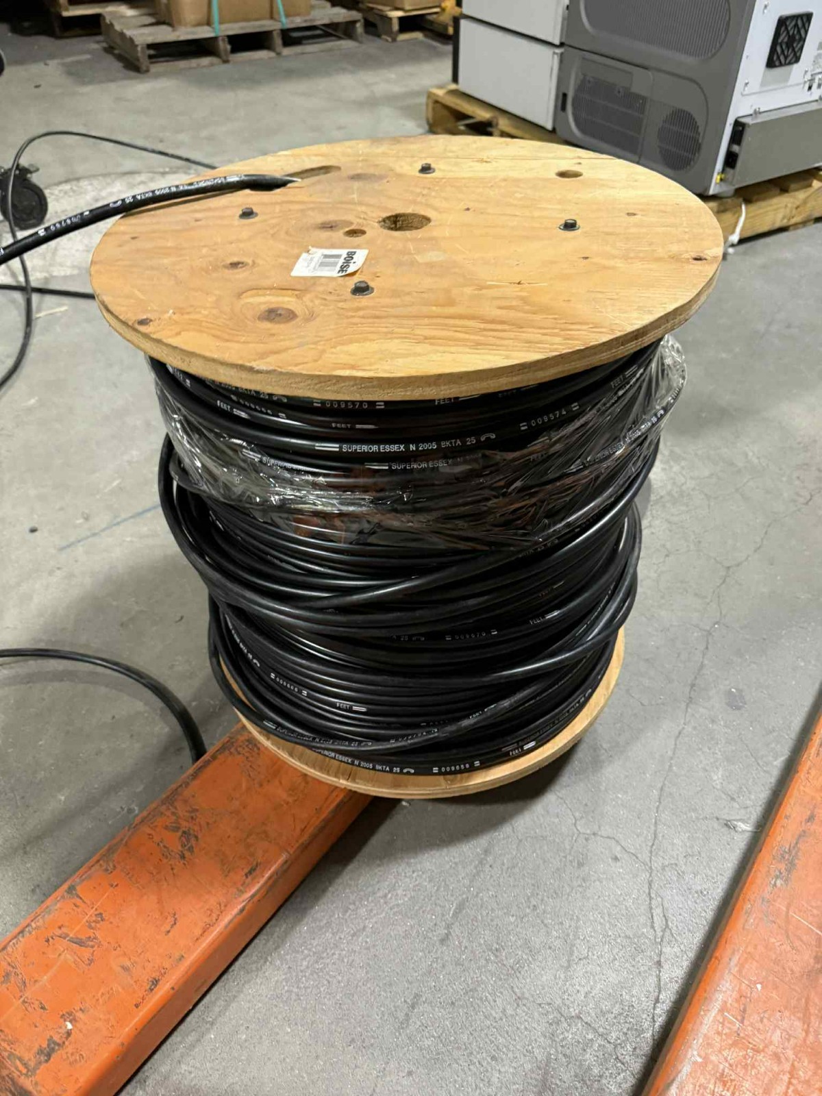 Essex Insulated CAT3 Riser CMR 25 Pair 26AWG Telco Trunk Backbone Cable 1000FT