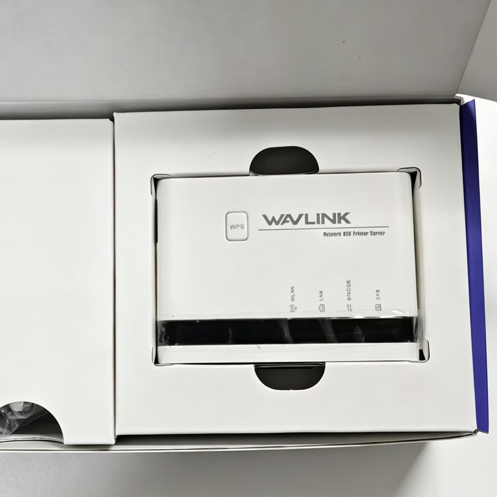 USB Wireless Print Server Standalone WiFi Print Server w/10/100Mbps LAN/Bridge