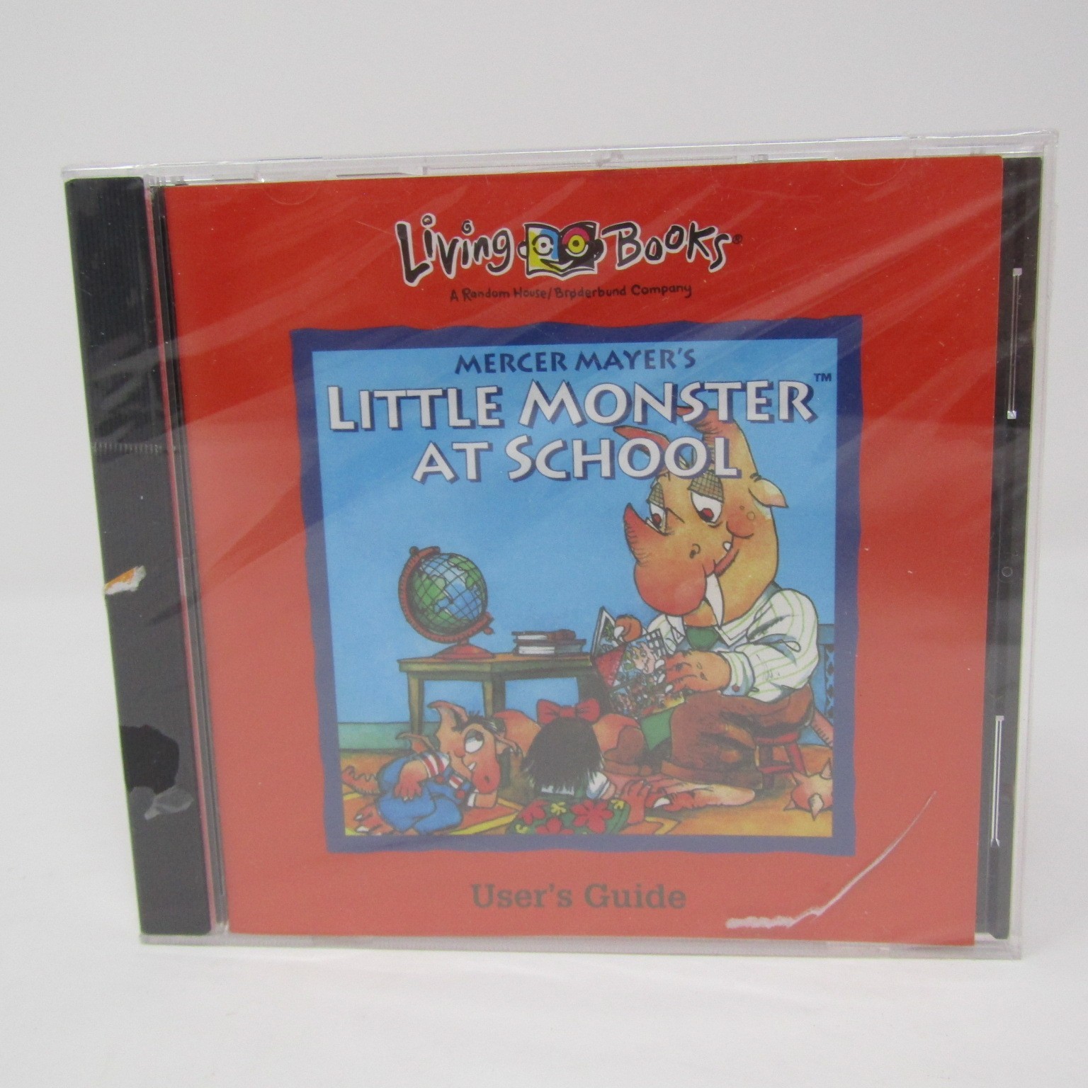 Little Monster At School Living Books PC Game NEW CD ROM 1994 Sealed
