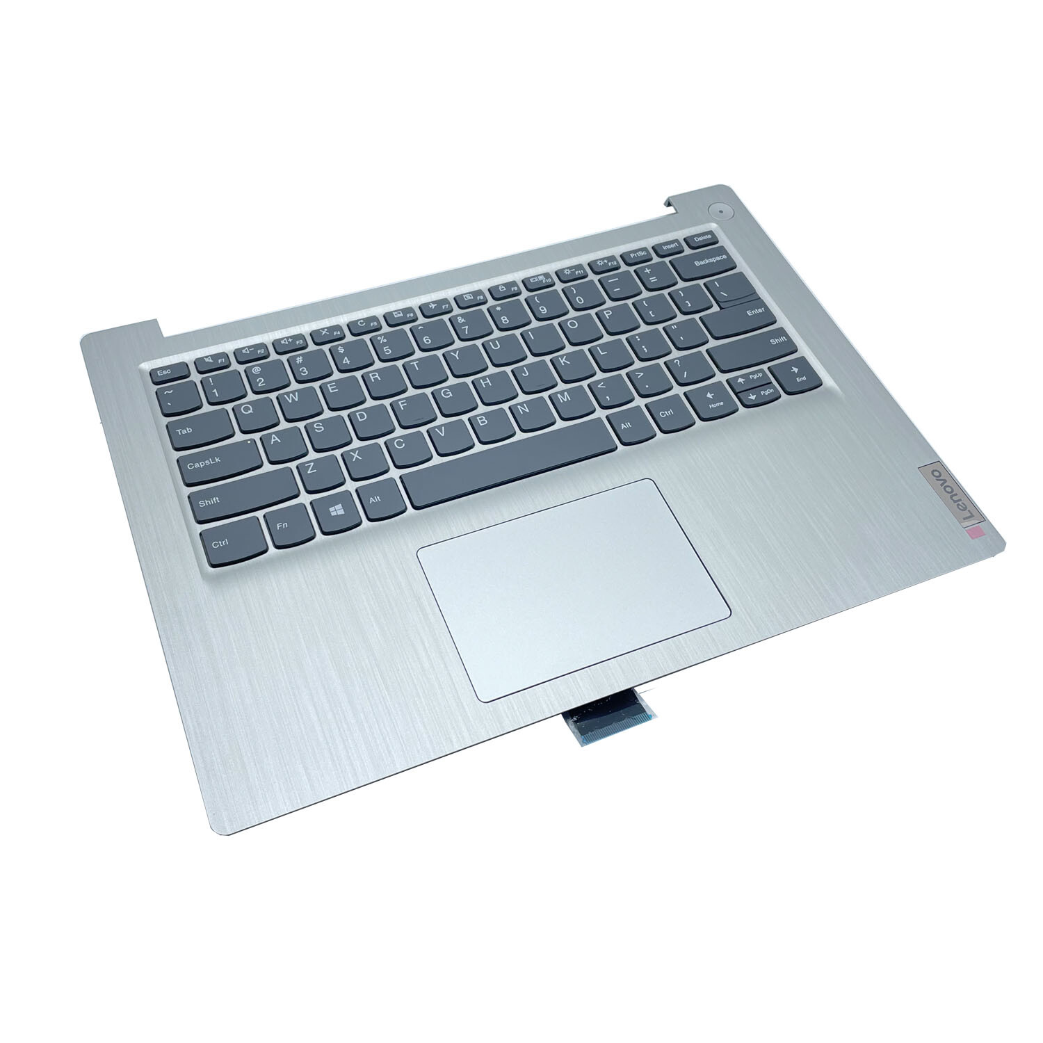 Palmrest Keyboard Silver For Lenovo Ideapad 3-14 14IML05 14IIL05 14ARE05 81WA US
