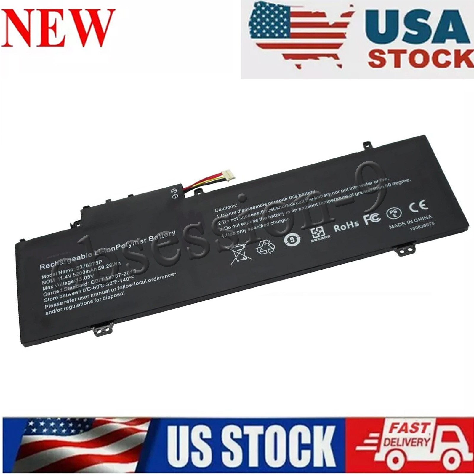 Battery NV-549067-3S U559068PV-3S1P for Gateway GWTN141-10BL GWTN141-10GR US