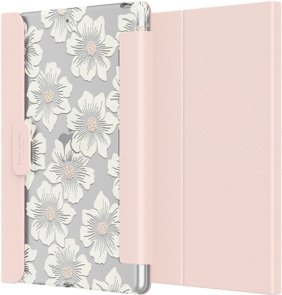 Genuine Kate Spade Folio Case for iPad 9.87″x6.85 Hollyhock / 9th Generation