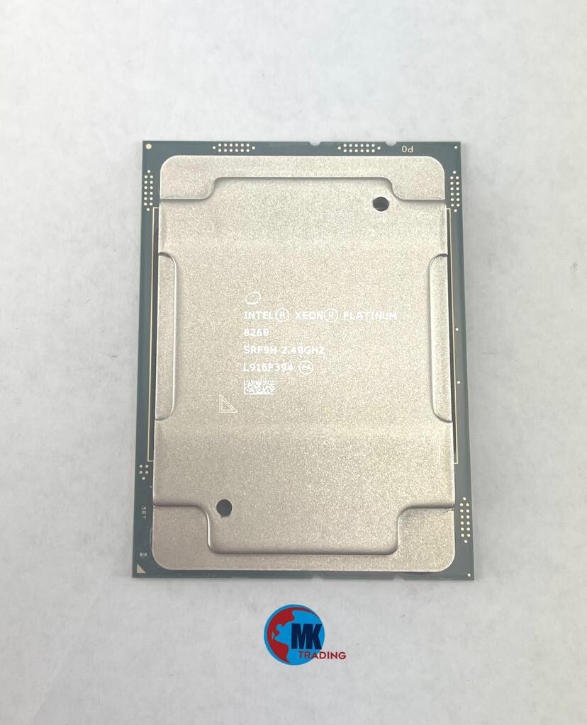 Intel Xeon Platinum 8260 2.4GHz 35.75MB 24-Core 165W FCLGA3647 SRF9H