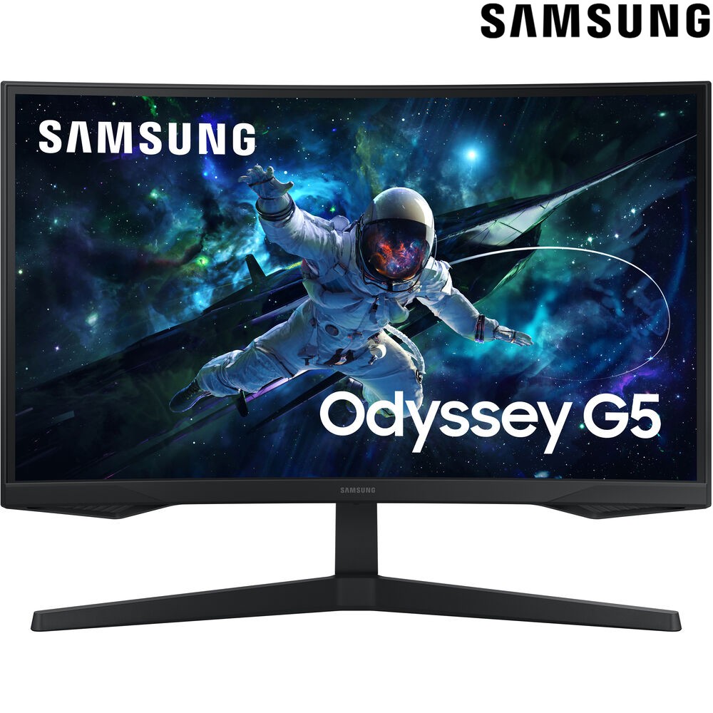 Samsung Odyssey 27″ G55C Series QHD 1000R Curved Gaming Monitor – LS27CG552ENXZA