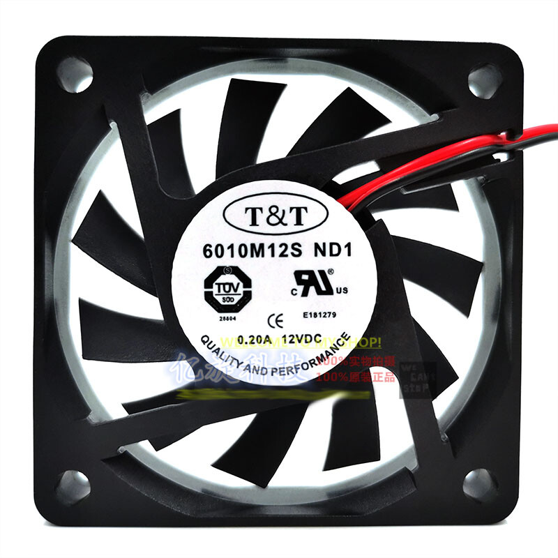 TST 6010M12S ND1 12V 0.20A 6CM 6010 silent cooling fan
