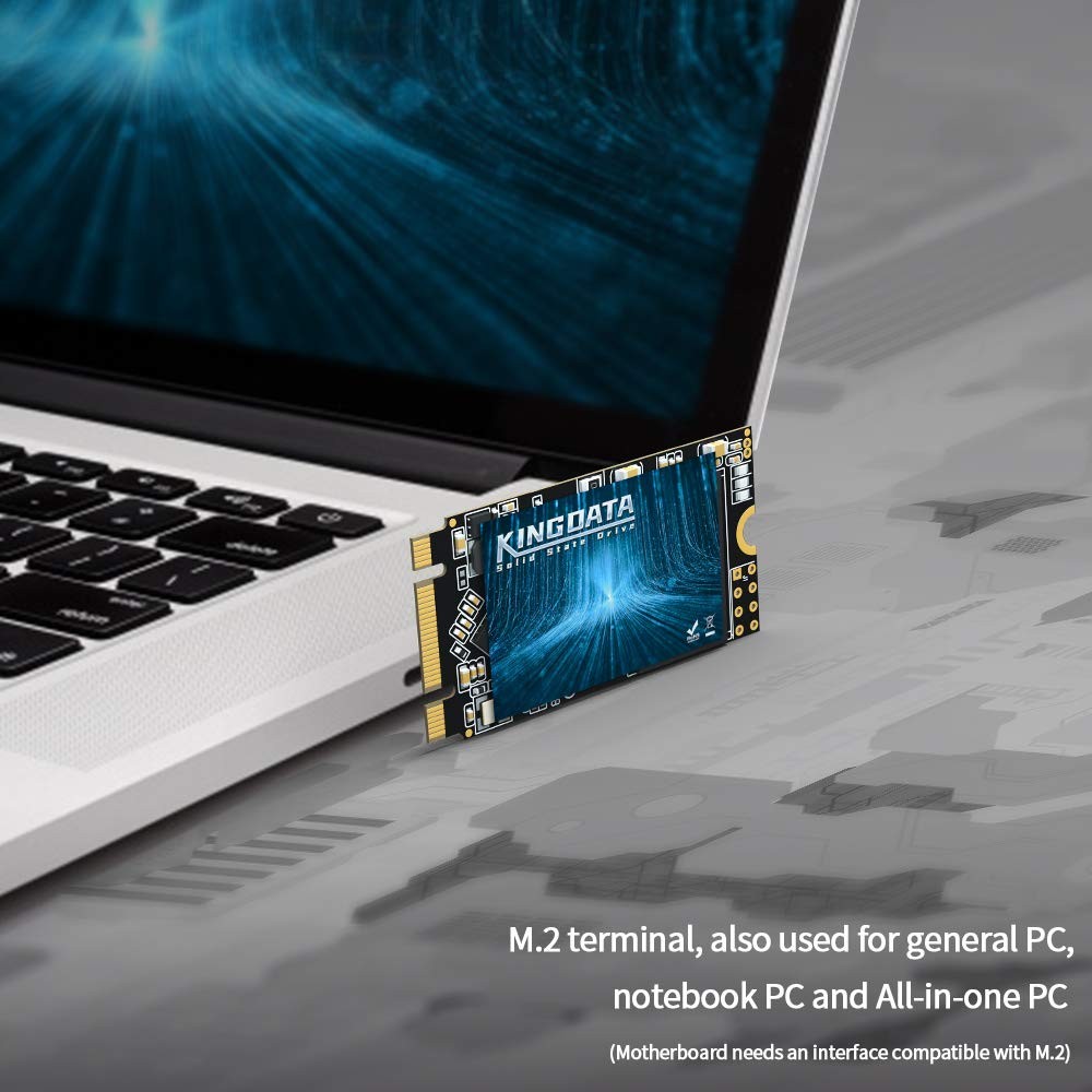 KINGDATA M.2 2242 SSD 500GB Ngff Internal Solid State Drive 500GB, 2242