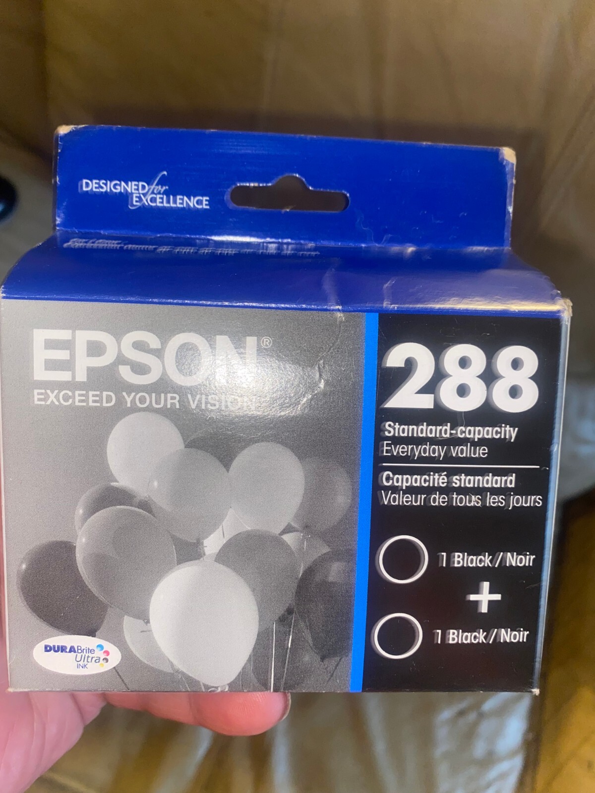 Epson 288 Standard Capacity. Black 2 Pack. Expires 2/26