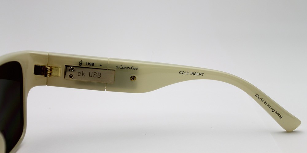 NEW CALVIN KLEIN CK  3084 S 271 57-12-135 SUNGLASSES WITH 4 GB USB FLASH DRIVE 